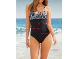 B.P.C kostium jednoczęściowy SHAPE z wycięciem 36