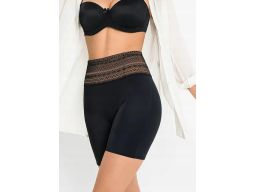 B.P.C kolarki shape modelujące z koronką czarne r.48