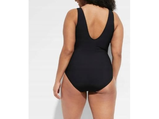 B.P.C kostium silnie modelujacy czarny w kolorowe paski r.42