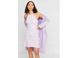 B.P.C sukienka ołówkowa liliowa strukturalna ^36/38