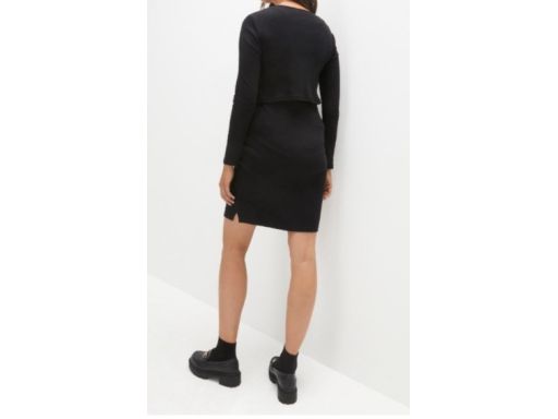 B.P.C sukienka ciążowa na ramiączka z bluzką z długim rękawem ^48/50