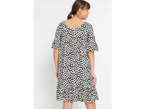 B.P.C Sukienka shirtowa czarno-biała ^36/38