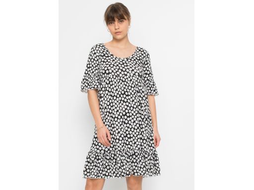 B.P.C Sukienka shirtowa czarno-biała ^36/38