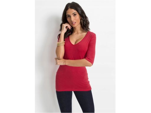 B.P.C bluzka czerwona klasyczna r.36/38