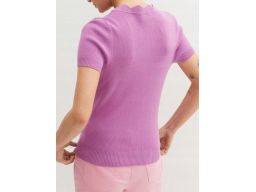 B.P.C fioletowy sweterek krótki rękaw ^56/58