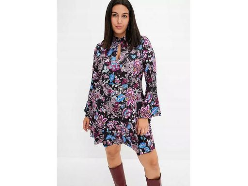 B.P.C. sukienka we wzory retro r.36/38