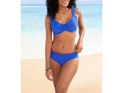B.P.C niebieskie bikini z fiszbinami i figami r.48 95D