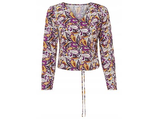 B.P.C Krótka bluzka w kwiaty ^40