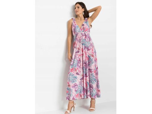 B.P.C Długa sukienka z wiązanymi ramiączkami ^40/42