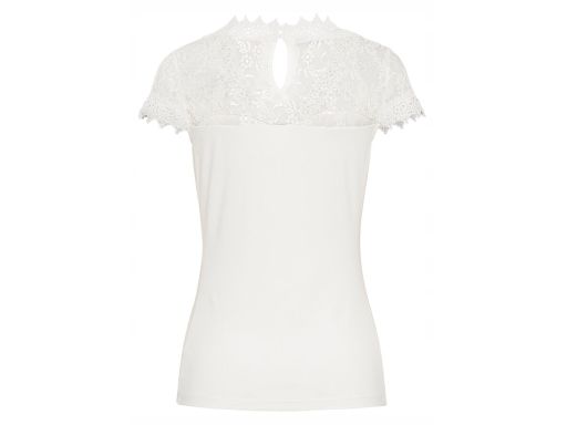 B.P.C śmietankowa bluzka z koronką ^36/38