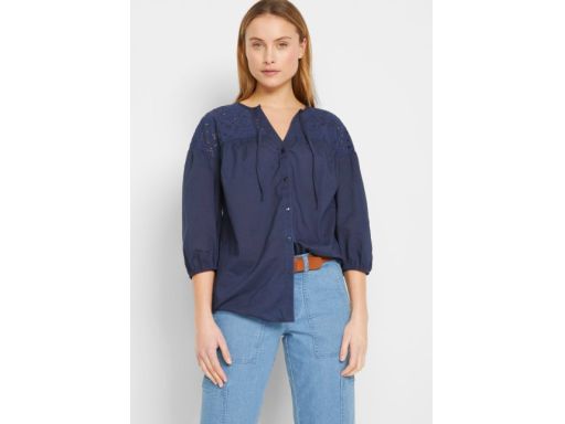 B.P.C bluzka koszulowa granatowa 44.