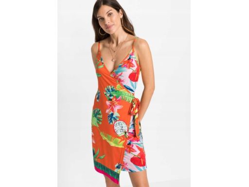 B.P.C kopertowa sukienka nadruk r.40/42