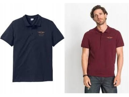 B.P.C koszulka polo granatowa S.