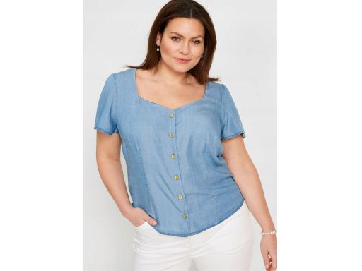 B.P.C bluzka jeansowa na guziki r.52