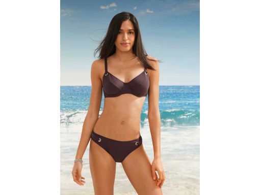 B.P.C bikini czekoladowe z fiszbinami r.48 (95C)