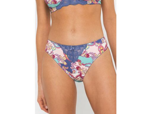 B.P.C kolorowe figi z koronką r.44/46