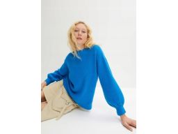 B,P.C sweter niebieski bufiaste rękawy r.36/38