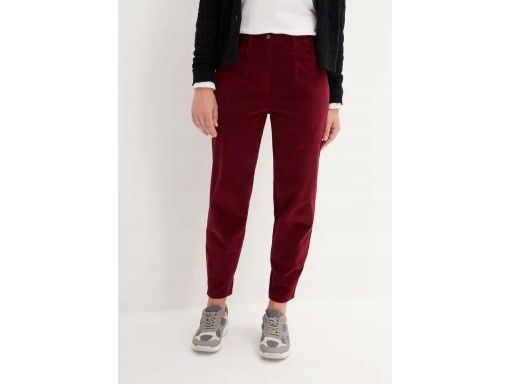 B.P.C spodnie sztruksowe brązowe ^44