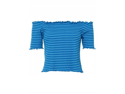 B.P.C t-shirt w paski prążkowany 40/42.