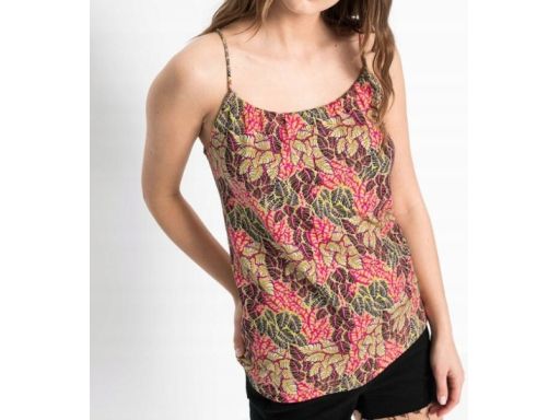 B.P.C bluzka letnia na ramiączka top wzór liście 40/42.