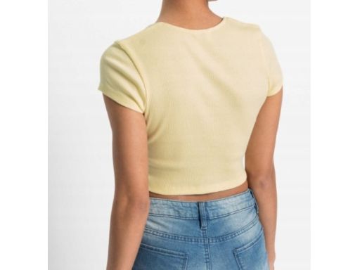 B.P.C krótka bluzka prążek 48/50.