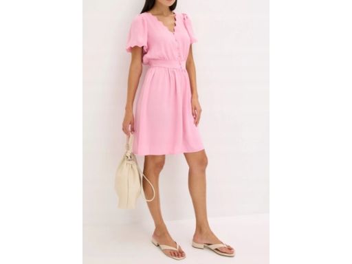 B.P.C różowa sukienka mini r.36