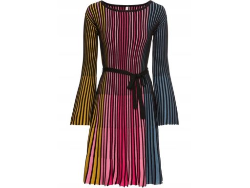 B.P.C dzianinowa sukienka kolorowa ^36/38