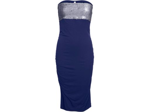 B.P.C sukienka z cekinami bandeau r.40/42
