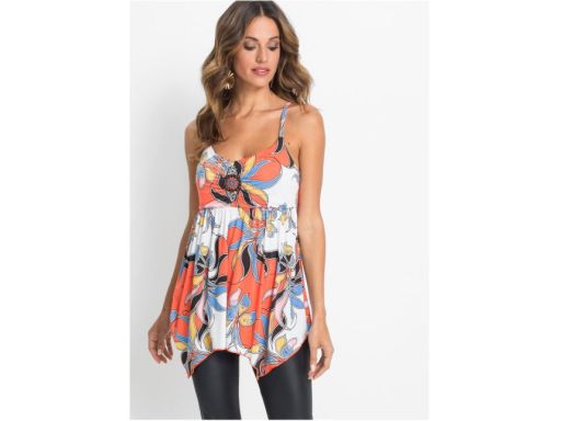 B.P.C top asymetryczny z nadrukiem r.36/38