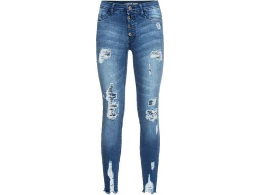 B.P.C jeansy dziury przetarcia r.38