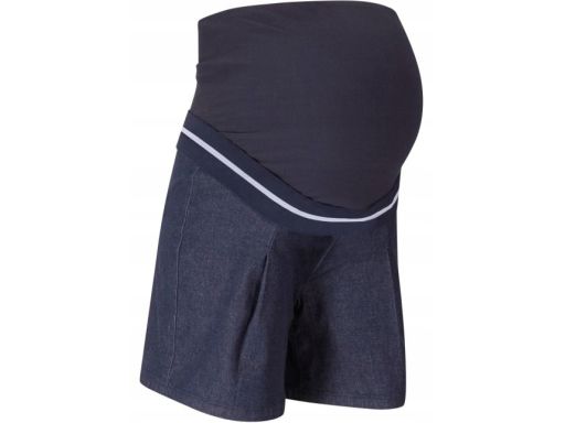 B.P.C krótkie spodenki ciążowe granat r.36