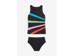 B.P.C tankini w paski kolorowe r.48