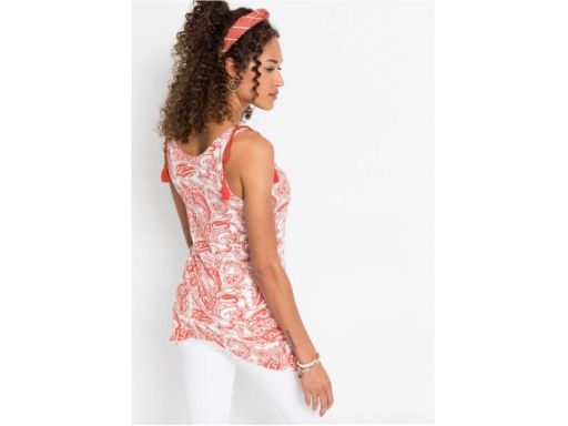 B.P.C top wzorzysty z frędzlami r.36/38