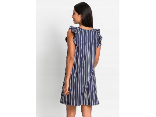 B.P.C sukienka pomarańczowa w paski r.36/38