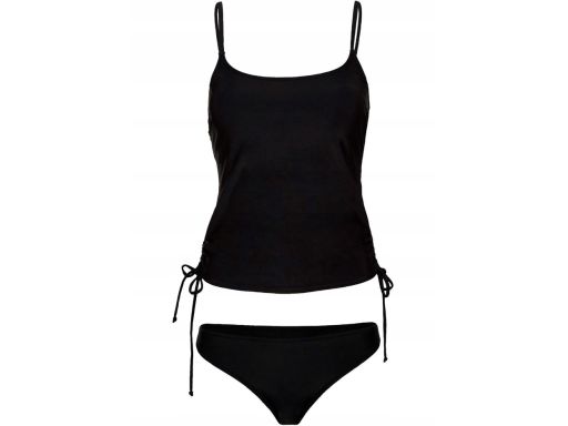B.P.C czarne tankini marszczenia r.42