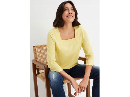 B.P.C bluzka bawełniana dekolt karo 36/38.