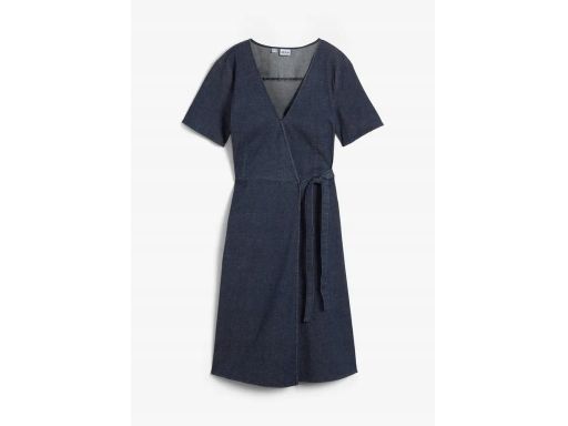 B.P.C kopertowa sukienka jeansowa ciemna 38.