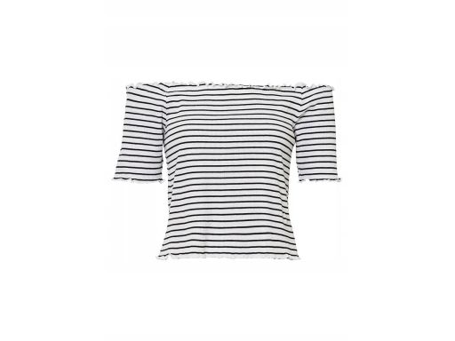 B.P.C krótka bluzka w paski prążkowana r.44/46