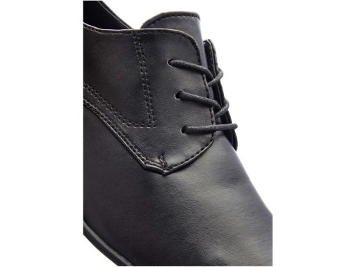 B.P.C półbuty męskie buty wizytowe pantofle czarne 46