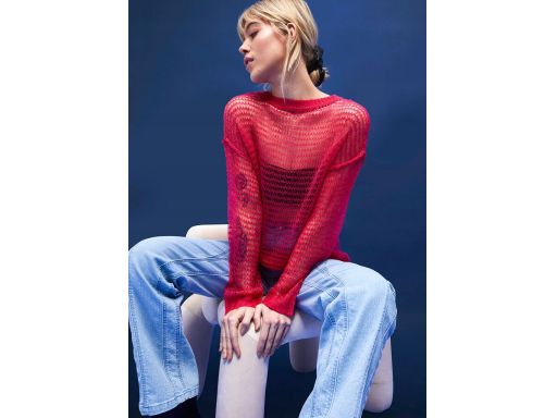 B.P.C sweter ażurowy prześwitujący cienki ^44/46