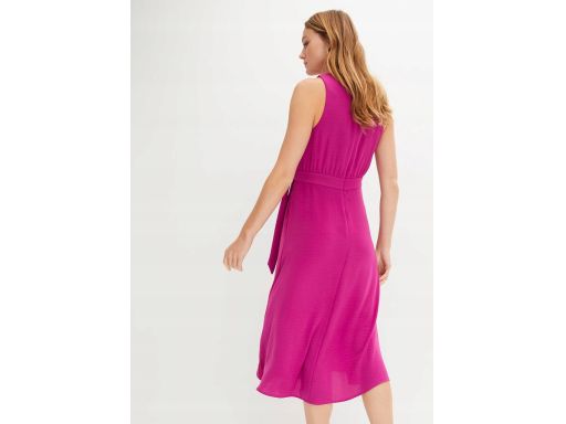 B.P.C sukienka midi fiolet orchidei r.46