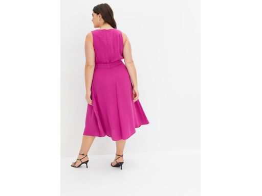 B.P.C sukienka midi fiolet orchidei r.46