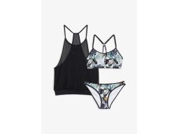 B.P.C tankini 3 części- top + figi + biustonosz 50.