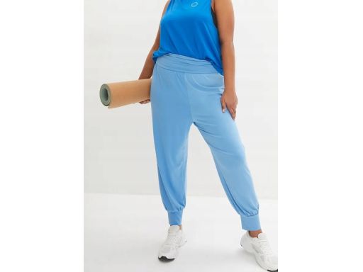 B.P.C spodnie haremki niebieskie ^52/54