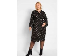 B.P.C sukienka ciążowa we wzorki midi 44.