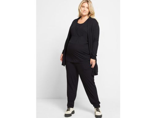 B.P.C komplet 3 części czarny ciążowy 44/46.