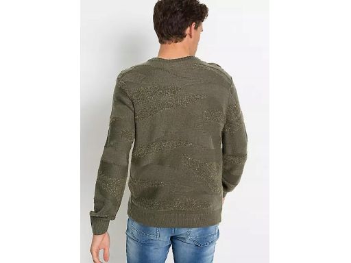 B.P.C sweter męski oliwkowy 4XL.