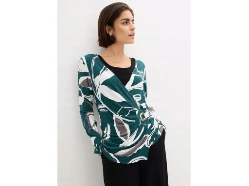 B.P.C bluzka wzorzysta z poduszkami r.40/42