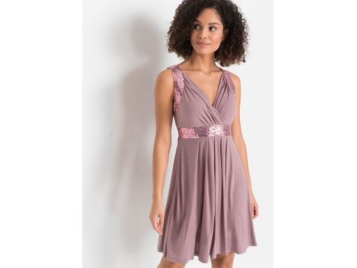 B.P.C sukienka koktajlowa z cekinami ^32/34