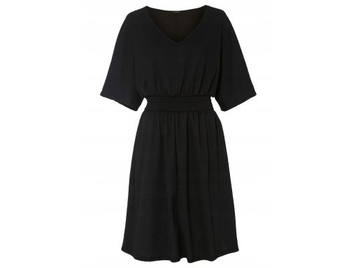 B.P.C Krótka sukienka czarna z dżerseju ^36/38